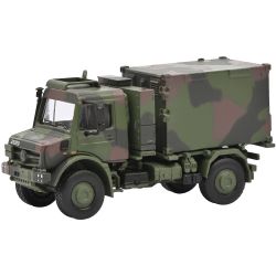 452683103 H0 Unimog U5023 Funkcontainer Camo (1:87)