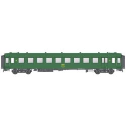 MW40959 H0 Personenwagen OCEM B10, 2.Klasse, SNCF, Ep. IVa