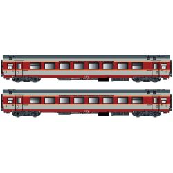 LS40077AC H0 2er Set GC Personenwagen A8u, SNCF, Ep. IV, Aquitaine, AC