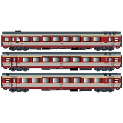 LS40801DC H0 3er Set GC Personenwagen, SNCF, Ep.IV, Jules Verne, B