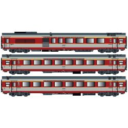 LS40800AC H0 3er Set GC Personenwagen, SNCF, Ep. IV, Jules Verne, A, AC