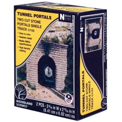 WC1153 N Tunnelportale, 2 Stück