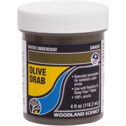 WCW4534 Wassergrundfarbe graubraunoliv, 118 ml