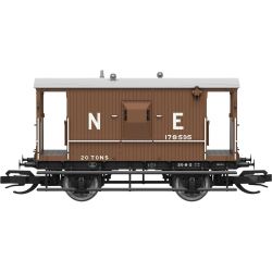 TT6080 TT Bremswagen Brake Van Toad E 178595, LNER, Ep. II