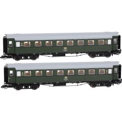 120195 TT 2er Set Personenwagen C4Ü Sa 07, DR, Ep. IV