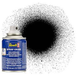 34302 Spray schwarz, seidenmatt, 100 ml