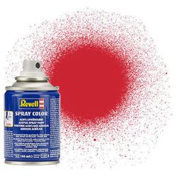 34330 Spray feuerrot, seidenmatt, 100 ml