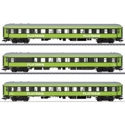 42957 H0 2er-Set Schnellzugwagen 1, Flixtrain, Ep. VI