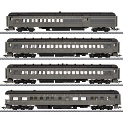 43629 H0 4er-Set Personenwagen US-Heavyweight, UP, Ep. III