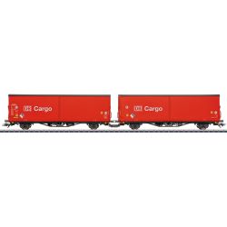 48230 H0 2er-Set Großraum-Schiebewandwagen Hirrs-tt 325, DB AG, Ep. V