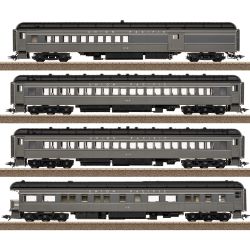 23729 H0 4-tlg. Personenwagen-Set US-Heavyweight, UP, Ep. III