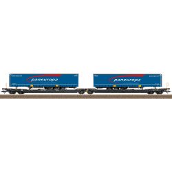 24476 H0 Doppel-Taschenwagen Sdggmrss, TXL, Ep. VI
