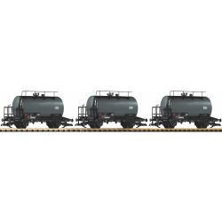 37777 G 3-er Set Kesselwagen, DB, Ep.IV