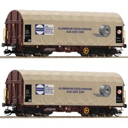 6680057 TT 2er Set Schiebeplanenwagen Shimmns DR Ep.IV