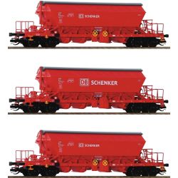 6680062 TT 3er Set Kaliwagen Taoos DB-Schenker DBAG, Ep.VI