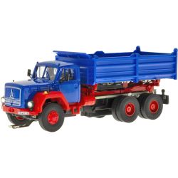 8602 H0 CarMotion MAGIRUS DEUTZ 3-achs Eckhauber mit motorischer Kippfunktion