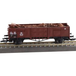 igra 96600021 TT DB Omm 39 Offener Güterwagen mit Metallschrottladung