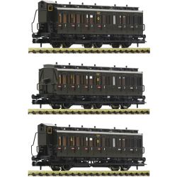 6260128 N 3er Set Abteilwagen DRG Ep.II