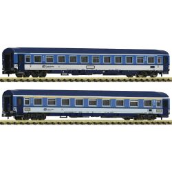 6260121 N 2er Set Eurofirm-Wagen EC Ep.VI CD