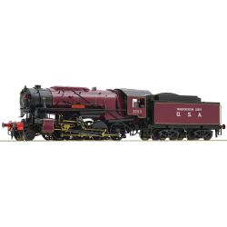 7120058 H0 Dampflokomotive S160 2253 USATC rot Ep.II AC-Sound