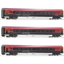 6200312 H0 3er Set Railjet 1 ÖBB Ep.VI