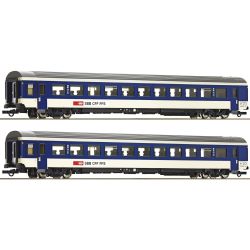 6200271 H0 2er Set Personenwagen EW IV SBB Ep.V