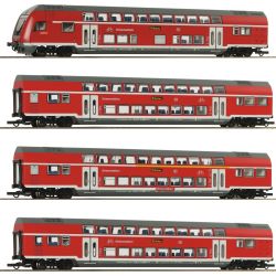 6210320 H0 4er Set Dppelstockwagen DB AG Schwarzwaldbahn Ep.VI DCC