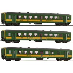 6200086 H0 3er Set Schlierenwagen Gysev Ep.V-VI