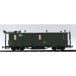 53405 Zugführerwagen d. DR Ep.IIIb grün Holzaufbau