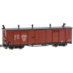 54408 Güterwagen gedeckt 3140 DRG (braun), Ep. II