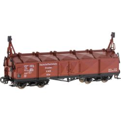 54409 Klappdeckelwagen der DRG (braun), Ep. II