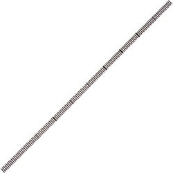 56202 Fertiggleis HOe NS-Profil 2,5mm,blank,1 lfdm
