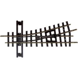 56216 Fertigweiche HOe links Profilh. 2,5mm blank