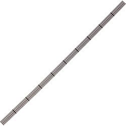 56303 Fertiggl. HO/HOe NS-Profil 2,1mm,brüniert 1m