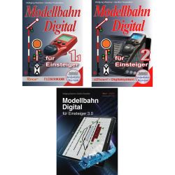 81385 + 81396 + 81393 Modellbahn Digital für Einsteiger Band 1.1+2+3