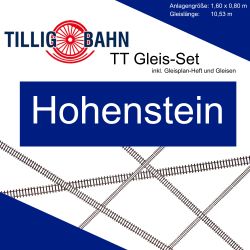 Tillig TT Gleis Set Modellbahnanlage Hohenstein