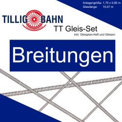 Tillig TT Gleis Set Modellbahnanlage Breitungen
