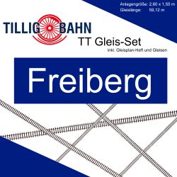 Tillig TT Gleis Set Modellbahnanlage Freiberg