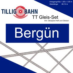 Tillig TT Gleis Set Modellbahnanlage Bergün