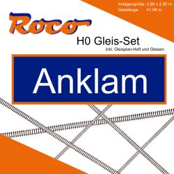 Roco H0 Gleis Set Modellbahnanlage Anklam