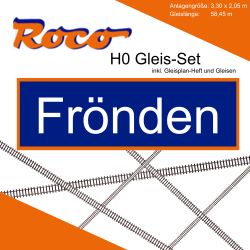Roco H0 Gleis Set Modellbahnanlage Frönden