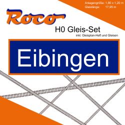 Roco H0 Gleis Set Modellbahnanlage Eibingen