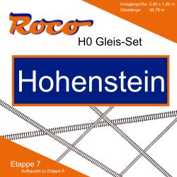 Roco H0 Gleis Set Hohenstein (Etappe 7)