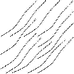 Roco 32200 H0e Flexibles Schmalspurgleis (12 Stück)