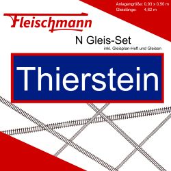 Fleischmann N Gleis Set Modellbahnanlage Thierstein