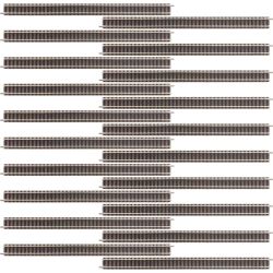 Fleischmann 9100 Gerades Gleis Länge 222mm (20 Stück)