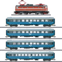 Märklin 39281 Elektrolokomotive Rc 5 + 43787 Reisezugwagenset
