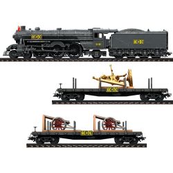 Märklin 39966 AC/DC H0 Dampflok Black Ice + 46930 + 48837 SET