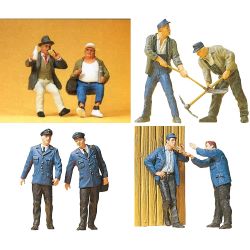 Spur G Bahnpersonal Set Eisenbahner