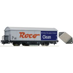 46400 Roco-Clean H0-Schienenreinigungswagen + 40019 Ersatzschleifkörper